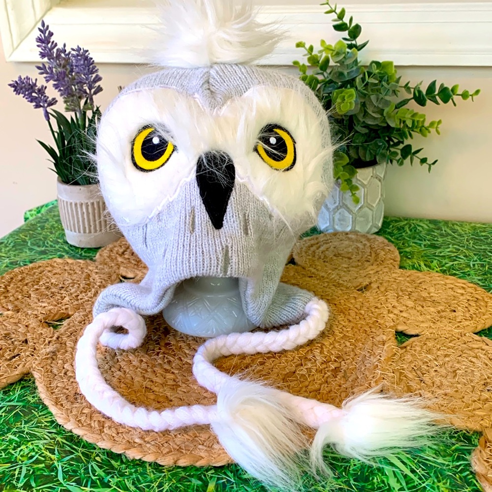 Harry Potter, hetwig owl hat, EUC